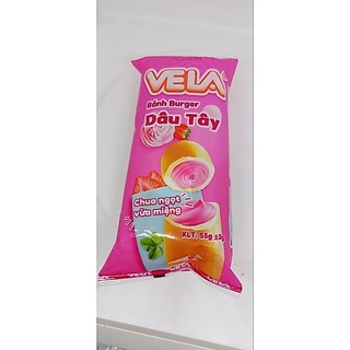Combo 5c Bánh mì Hamburger Vela 55gr