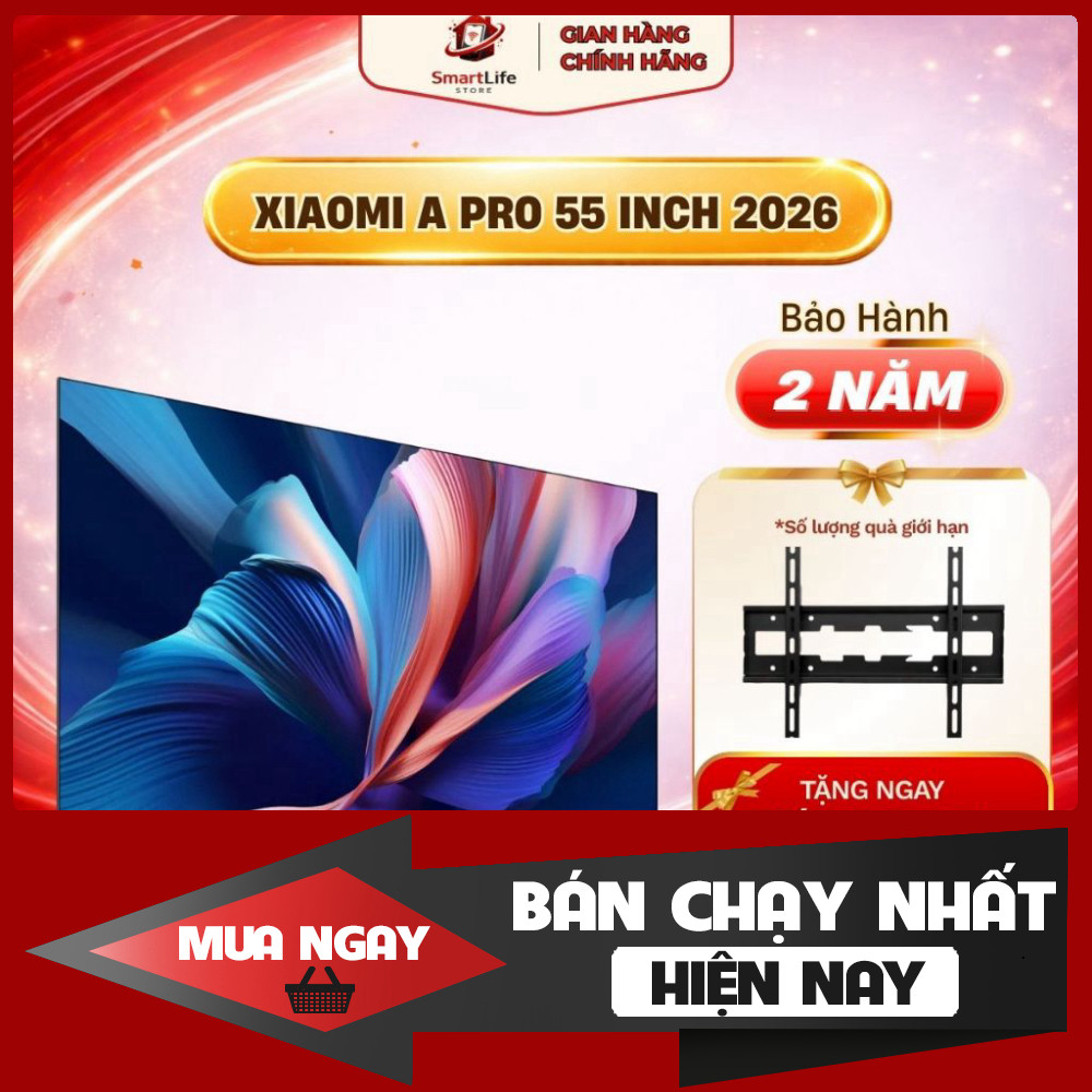 Tivi Xiaomi A Pro 55 Inch Google TV 4K QLED 2026 Chính Hãng Quốc Tế Tivi Xiaomi A Pro 55 Inch Google
