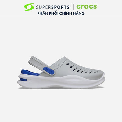 Giày Clog Unisex Crocs Inmotion Reset - Xám - 213451-1FT