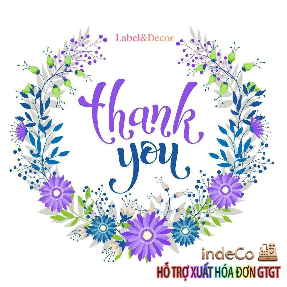 100 Tag thanks Tag cám ơn Sản Phẩm – Sale Hot, Giá Tốt