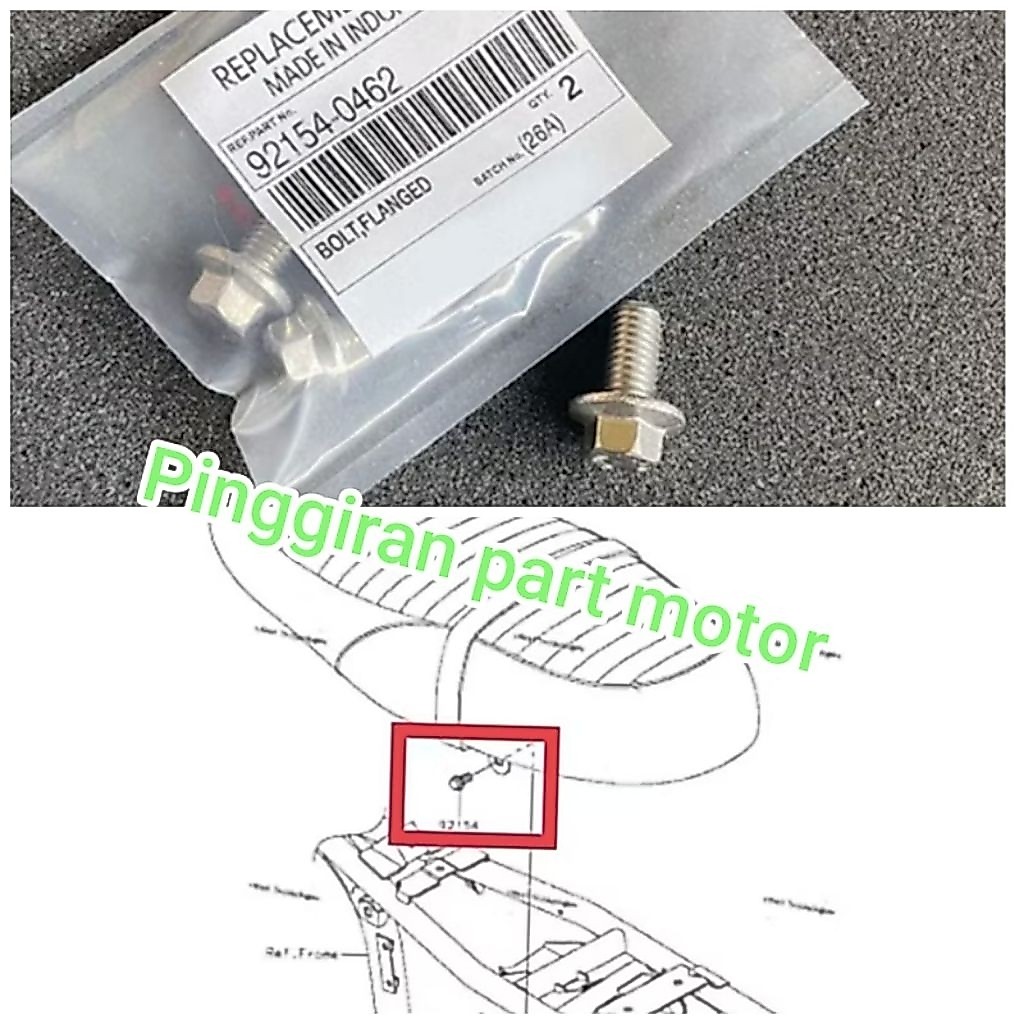 Bu lông ghế W175 TR W175 chính hãng W175 SE W175