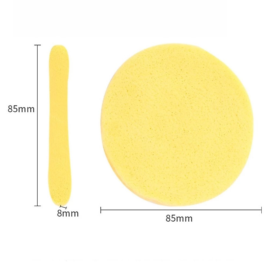 Ảnh 4 của Bông nở rửa mặt bọt biển BEABIAI mút xốp mềm mại, tiện lợi,12 miếng/ gói