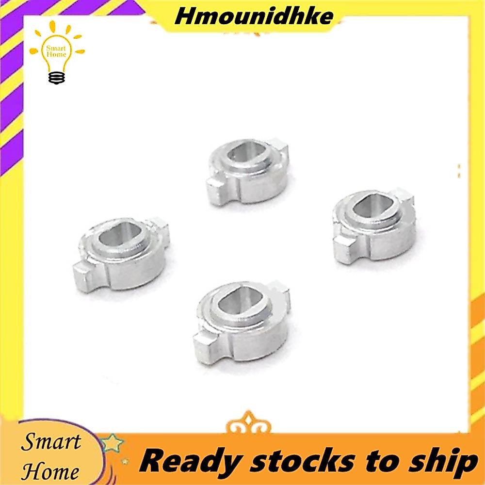 4 Bộ Chuyển Đổi Trái Phiếu Kim Loại Cho Muỗi RC Xe ZERO-Z MINI-Z MR-03 Bánh Xe Hub Thay Đổi, Bạc