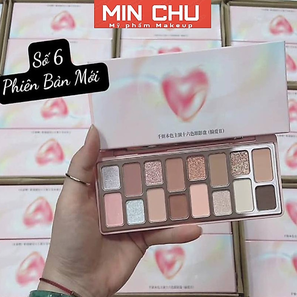 Bảng phấn mắt CHEERYEP (Qianyan) Màu Số  6
