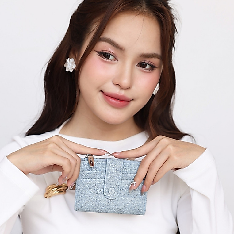 Ví SEEME Winny Wallet ví nữ chần gập đôi