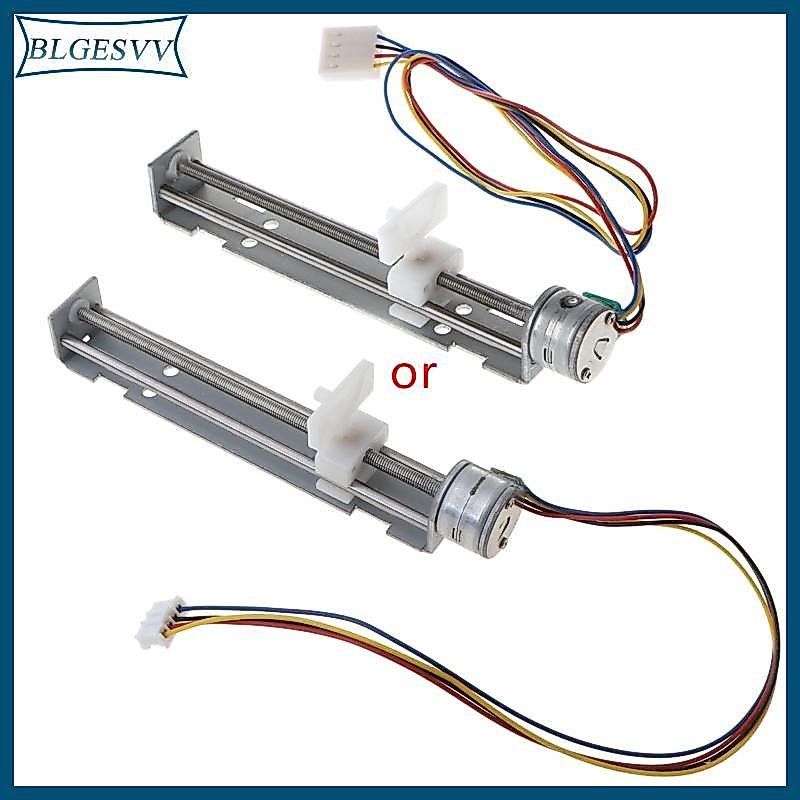 Blg DC 4-9V Drive Stepper Motor Vít có đai ốc Thanh trượt 2 pha 4 dây cho E