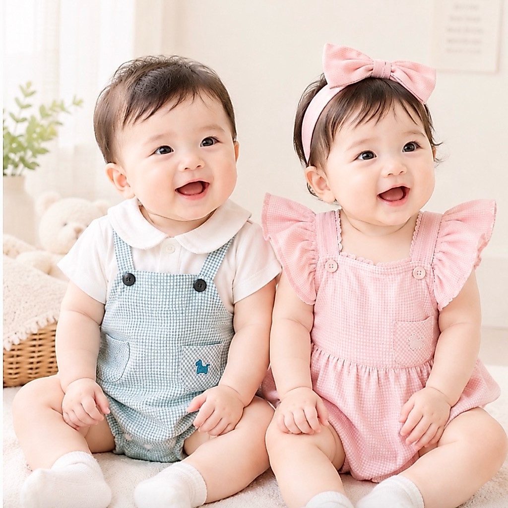 (New) Body chip công tử NUBES cotton mềm cho bé trai