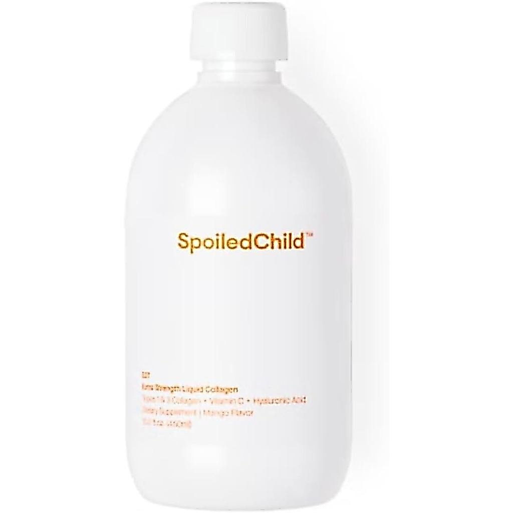 SpoiledChild Collagen Peptide + Vitamin C + Hyaluronic Acid Liquid Collagen Mango Flavor 450ml (15,2
