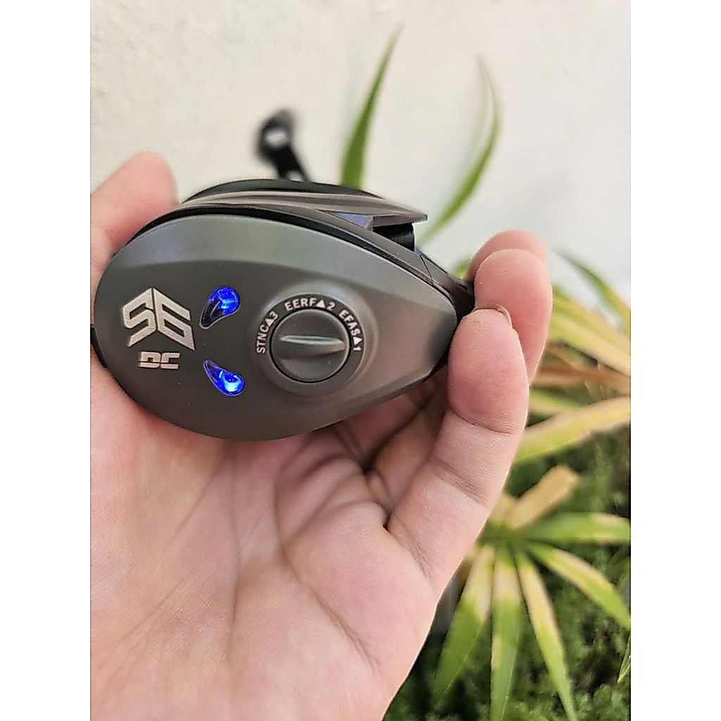 [Tiếng eeee - Đèn Nháy - Tặng Dầu Máy] Máy Câu Có Chip DC Giá Rẻ DC Falcon - Đèn Nháy - Chống Rối Tố