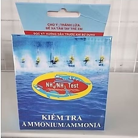 Nh4/Nh3 Test - Kiểm tra Ammonium/ Ammonia trong ao tôm, cá