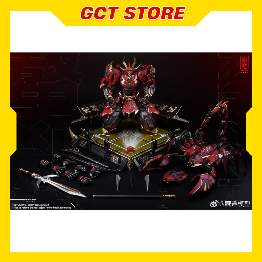 [CÓ SẴN] Mô hình Metal Build CD08 Scopion Musha Bọ Cạp Đỏ - Chính hãng CangDao