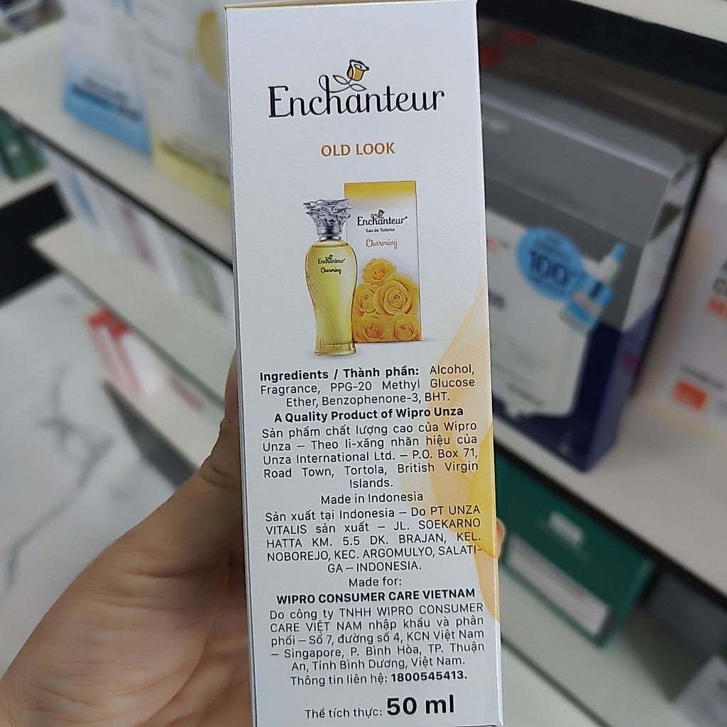 Nước Hoa Át Việt Nam Nuoc Hoa cao cap Enchanteur, Nước Hoa Hương Thơm Nhẹ Lâu Dài Tươi 50ml8 / 9