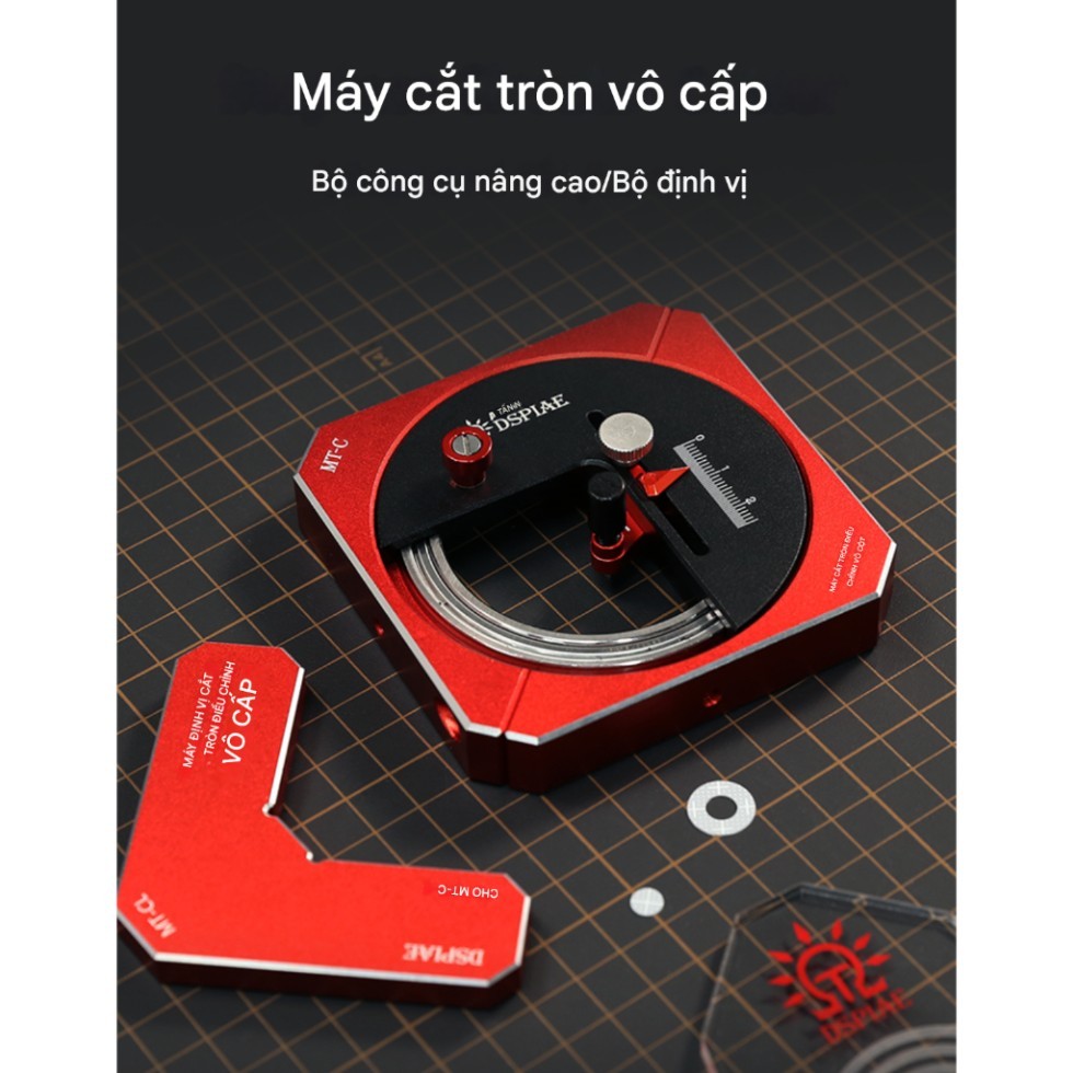 Dao Cắt Tròn DSPIAE MT-C Stepless Circular Cutter – Tool Cắt Circle Pla Plate Masking Gundam Model K