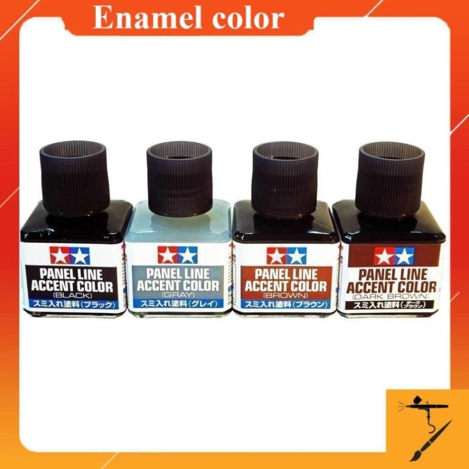 Tamiya Panel Line Accent Color 40ml Chính Hãng – Mực Kẻ Line Gundam Gunpla Figure