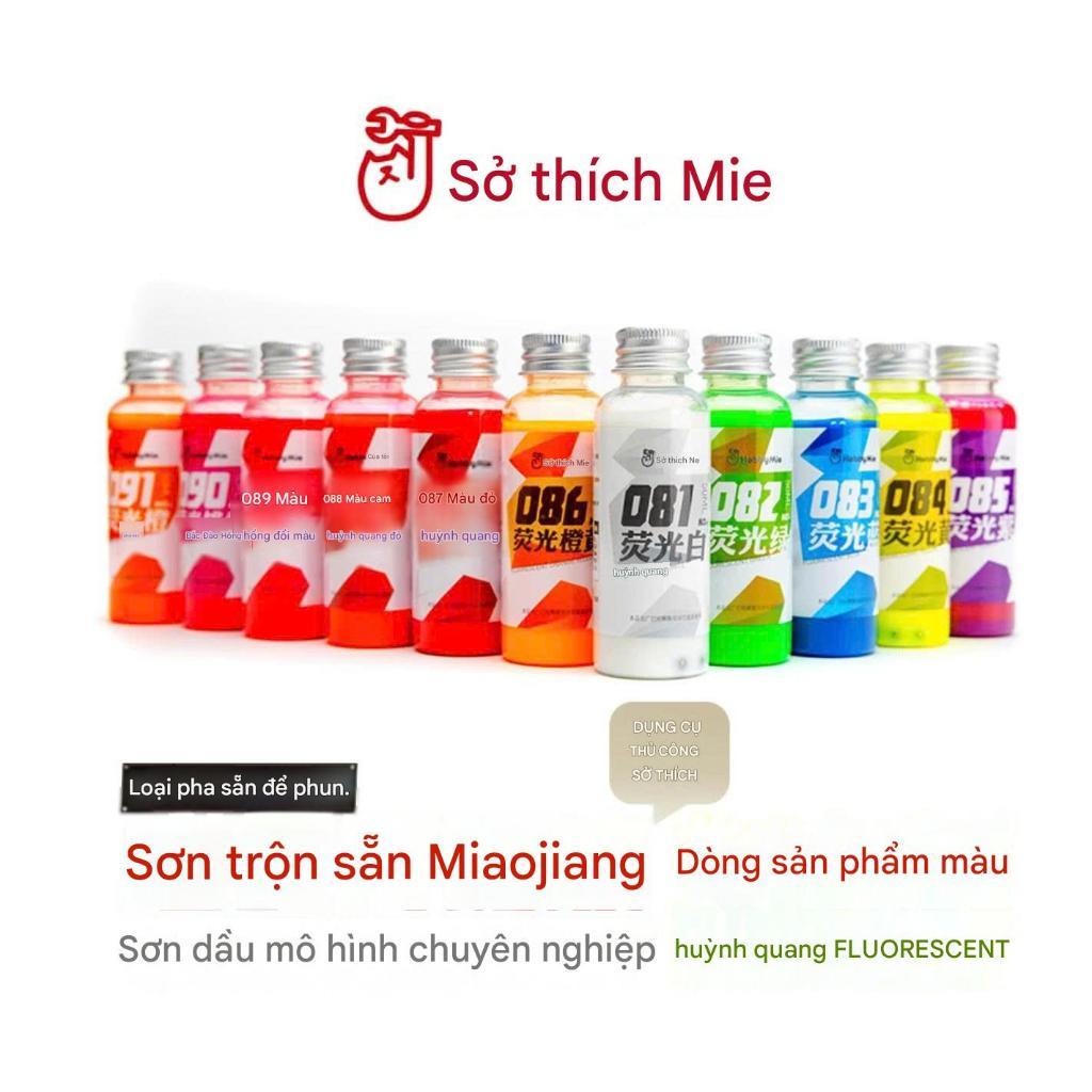 Màu Huỳnh Quang Hobby Mio 50ml – Màu Neon Fluorescent Sơn Airbrush Pre-thinned Cho Gundam Model Kit