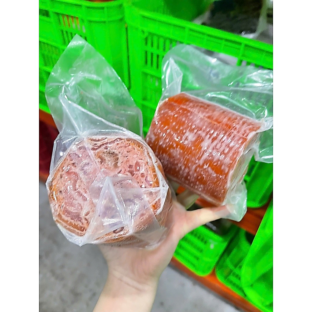 Thịt nguội - Jambon Da Bao Đỏ gói 500g (giao tphcm)