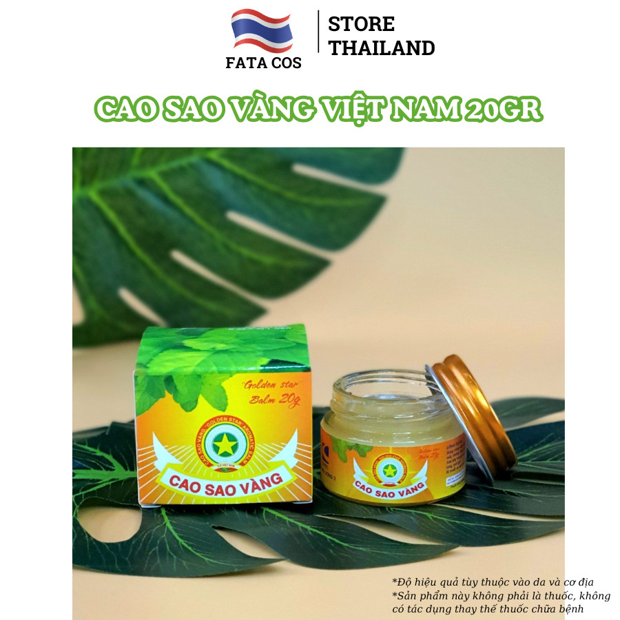 Cao sao vàng, Cao Sao Vàng chính hãng TW3 20g Fata co's SẴN