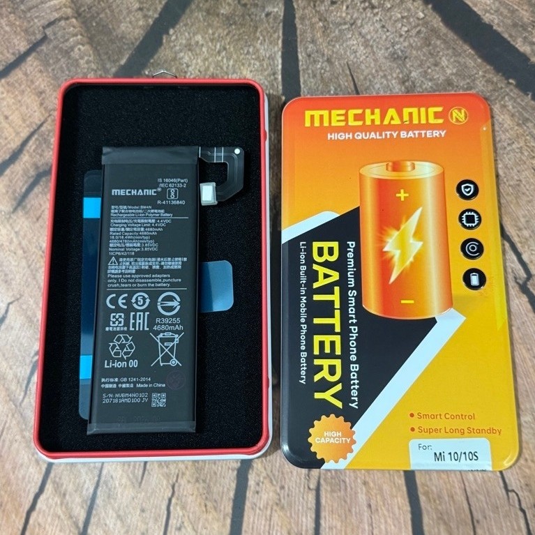 PIN MI 10 5G / MI 10S 5G ZIN MECHANIC MÃ BM4N DUNG LƯỢNG CHUẨN 4680MAH