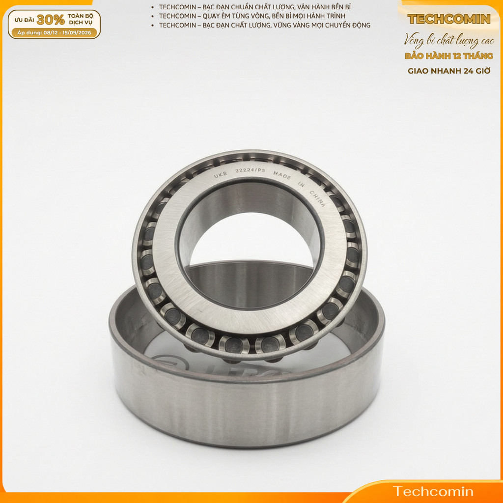 Vòng bi bạc đạn đũa côn 30202, 30203, 30204, 30205, 30206, 30207, 30208, 30209,30210, 30211, 30212, 