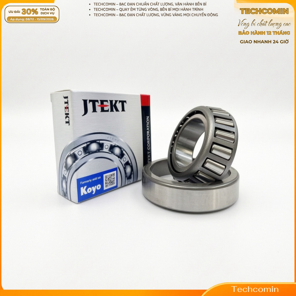 Vòng bi (bạc đạn) KOYO Tốc độ Cao NHẬT BẢN - REAL và Xịn 6300/6301/6302/6303/6304/6305/6306RS