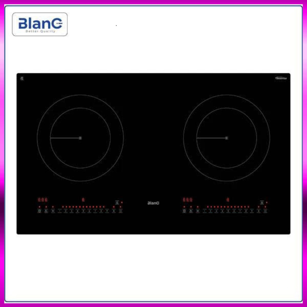 Bếp Từ Đôi BLANC Cảm Biến 3 Zones Nấu Đa Tiện ích Màu Sheim 6M1E-568DI