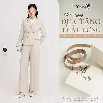 Áo vest nữ Tuytsi, áo vest nữ công sở hiện đại  IVY moda MS 67T0240