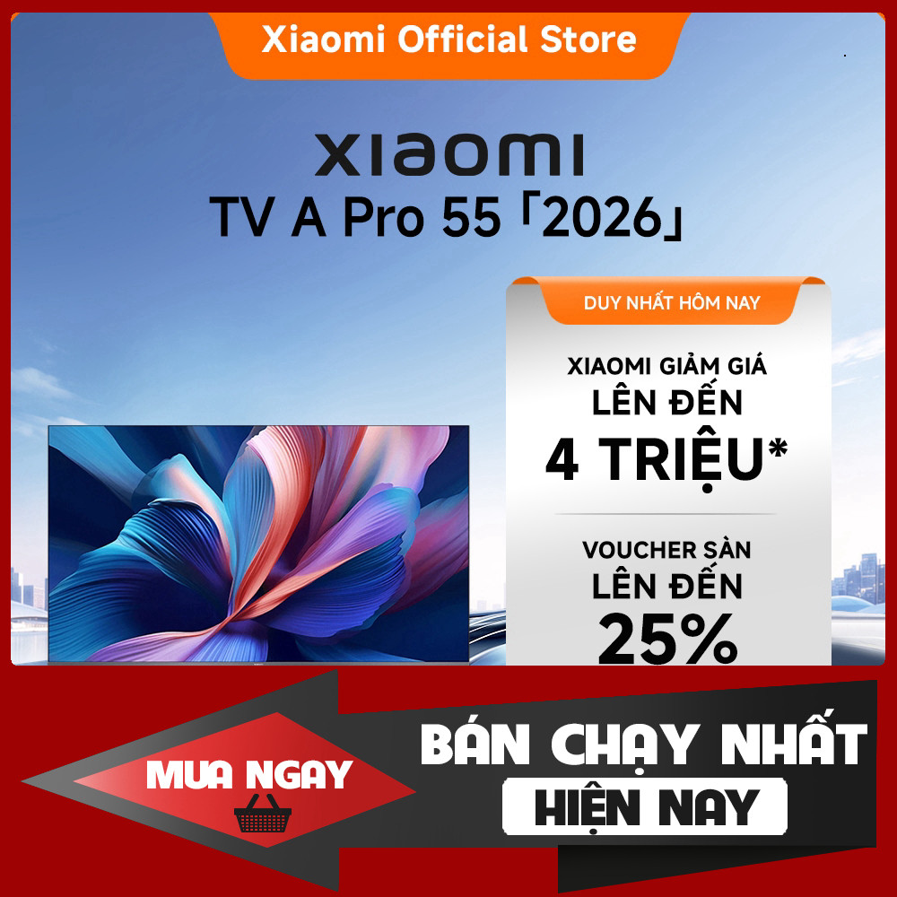 Máy Tivi Xiaomi A Pro 55'' QLED 4K độ Sáng Cao Tivi Điện Giúp Bạn Xem Phim Bóng Đá Tốt