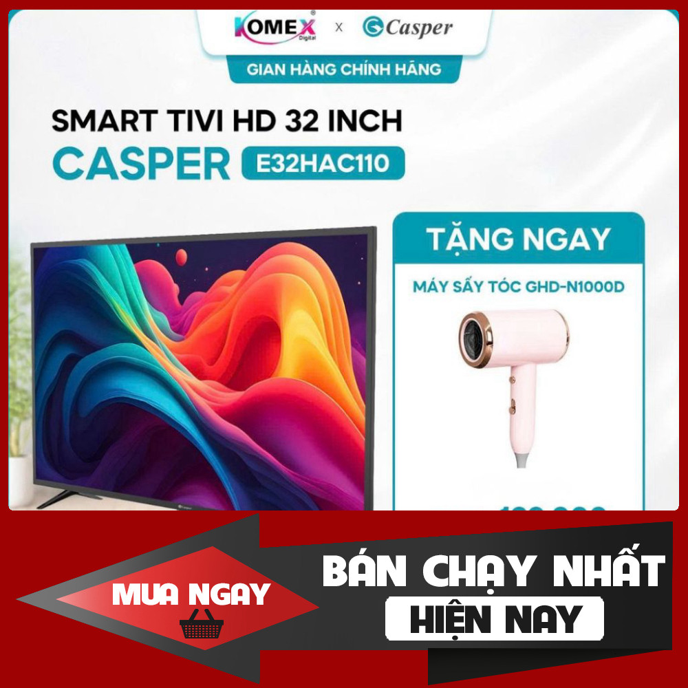 Tivi Casper HD 32 Inch Android E32HAC110 Đáng Mua Cứng Giá Rẻ Cho Cả Gia Đình