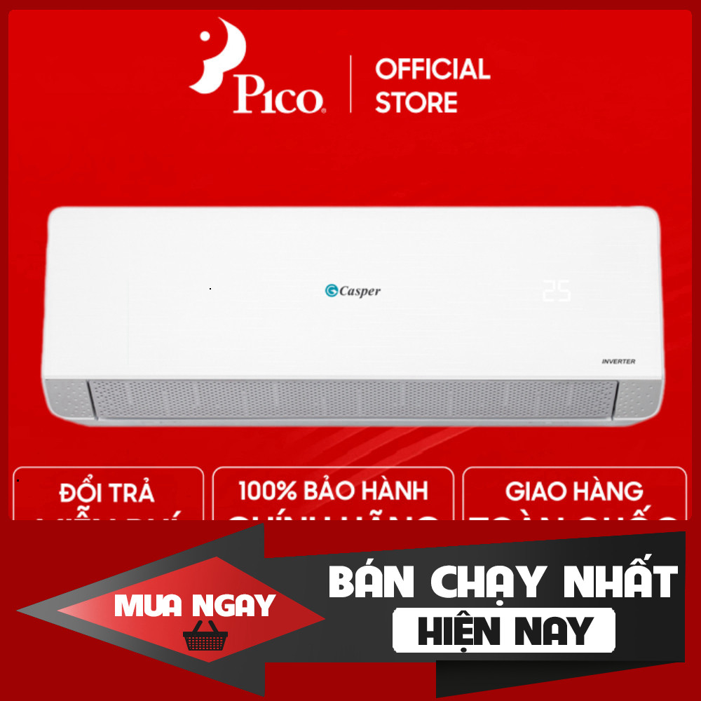 Điều Hòa 2 Chiều Casper Inverter 9000BTU QH-09IU36A Chuyên Dụng Điều Hòa Tích Hợp Công Nghệ Inverter