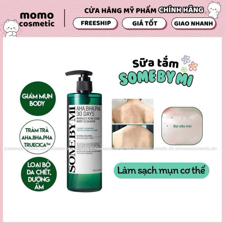 Sữa tắm giảm mụn lưng Some By Mi Miracle Acne Clear Body Cleanser 400g