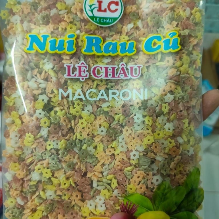 Nui Rau Củ Gói 200g an toàn và tiện dụng người lớn và trẻ em đều dùng được