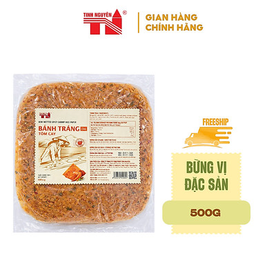 Bánh Tráng Dẻo Tôm Cay Tây Ninh Tinh Nguyên (500g)