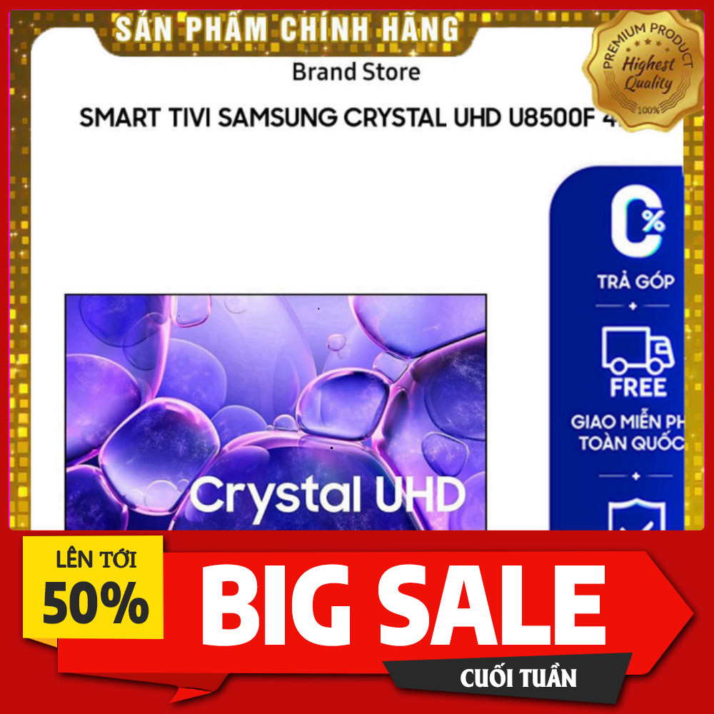 .Khuyến mãi  Tivi Samsung 4K UHD Crystal DU7000 Mới Giao Nhanh Phục Vụ Toàn Quốc. Giao nhanh.