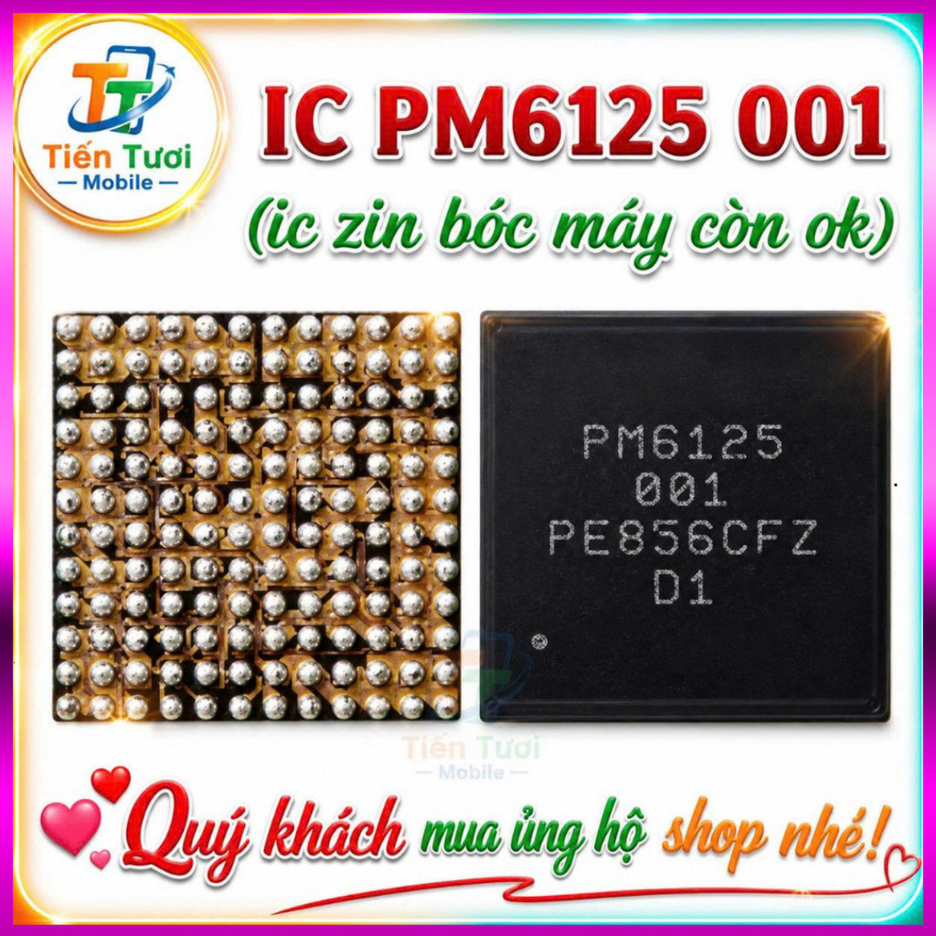 PM6125 IC Nguon Dùng Sửa Main Điện Thoại ,Congtue 000
