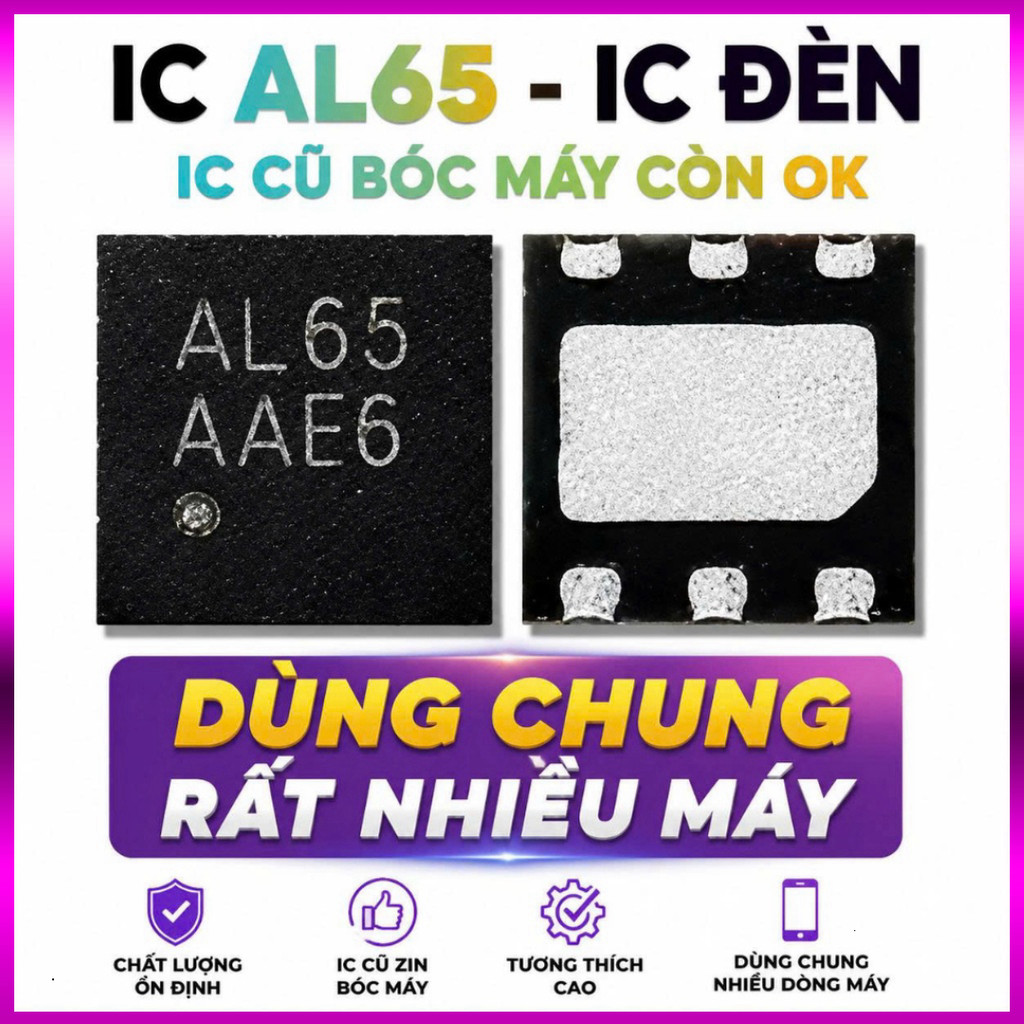 ic đèn AL65- hàng bóc máy ,Congtue 000