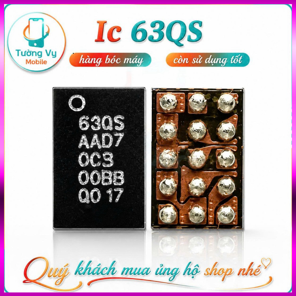 ic 63qs,hàng bóc máy còn sử dụng tốt ,Congtue 000