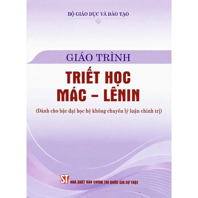 Sách - Giáo trình Triết học Mác - Lênin 2026 (Dành cho bậc đại học hệ không chuyên lý luận chính trị)