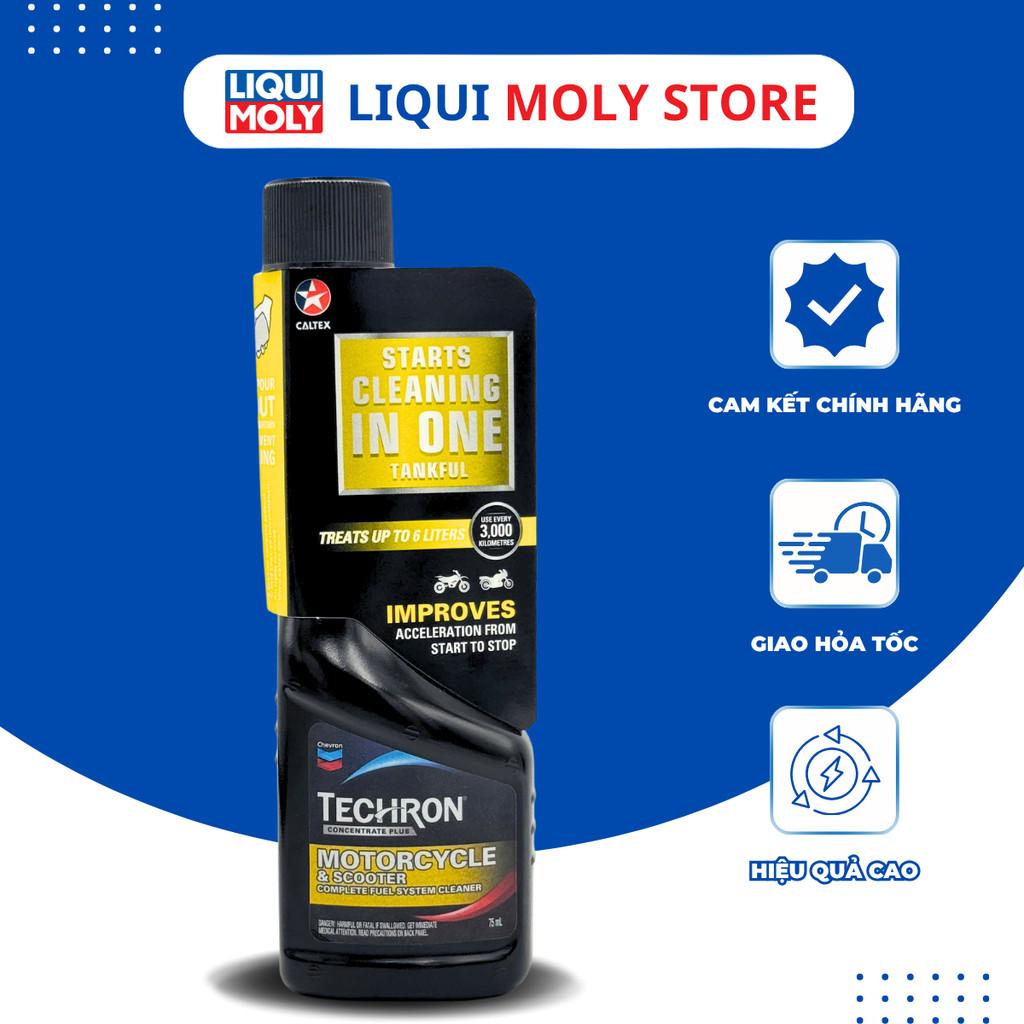 Tẩy Cặn Carbon Caltex Techron Concentrate Plus 75ml