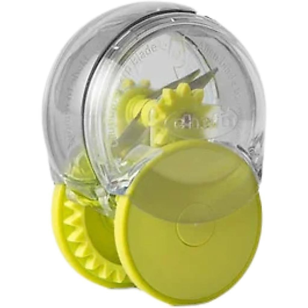 Chef 'nGarlicZoomGarlicChopper, Cần tayGarlicMincerwithRollingAction, EasytoUseandClean, CompactSize