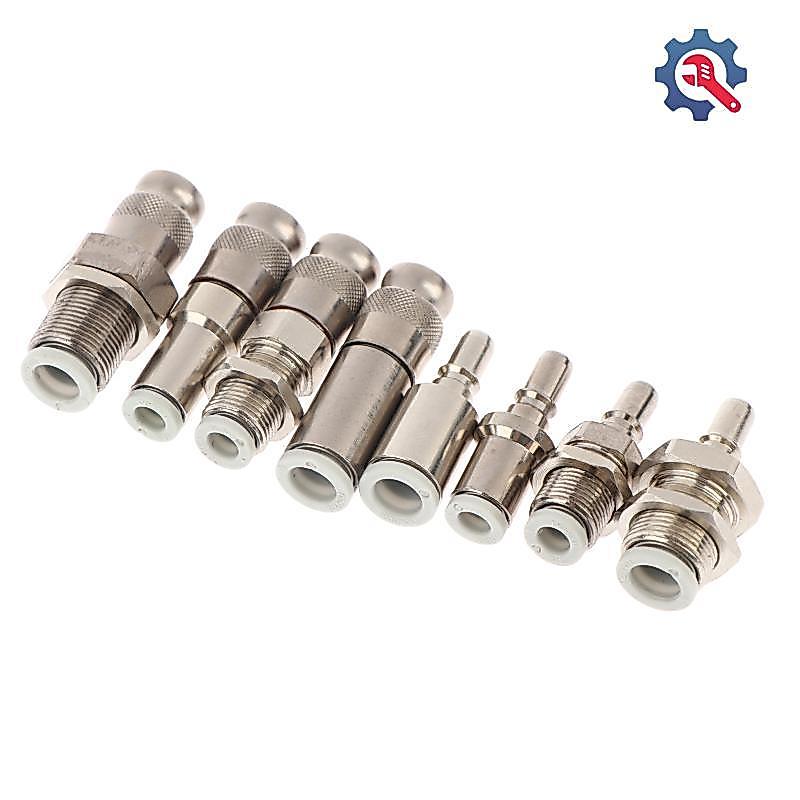 [AT] KK2P KK2S 04H 06H 04E 06E Đầu nối Qui khí quản Ống PU bền Khớp một chiều cho thiết bị khí nén T