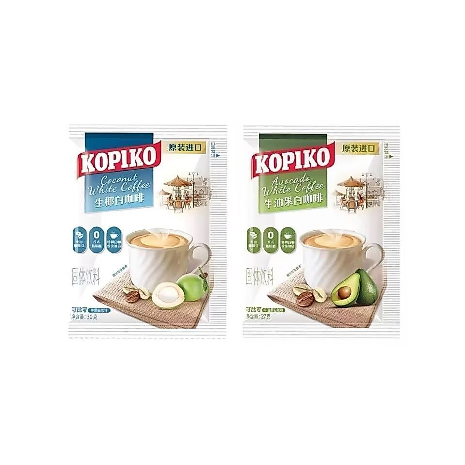 Viên nang cà phê KOPIKO KOPIKO nhập khẩu chính hãng / Latte / Dừa thô / Bơ / Cà phê trắng Cà phê hòa