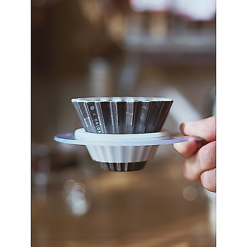 Thiết Bị Cà Phê Lọc Cốc ORIGAMI ORIGAMI Lọc Cốc Đựng Thực Phẩm Silicon Nhựa Cốc Chia Lọc Giá Đỡ Cầm 