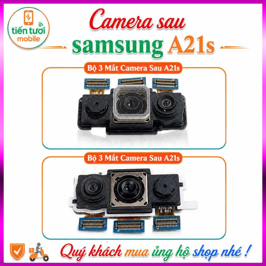 Camera Sau Samsung A21s (Bộ 3 Camera) ,Congtue 000