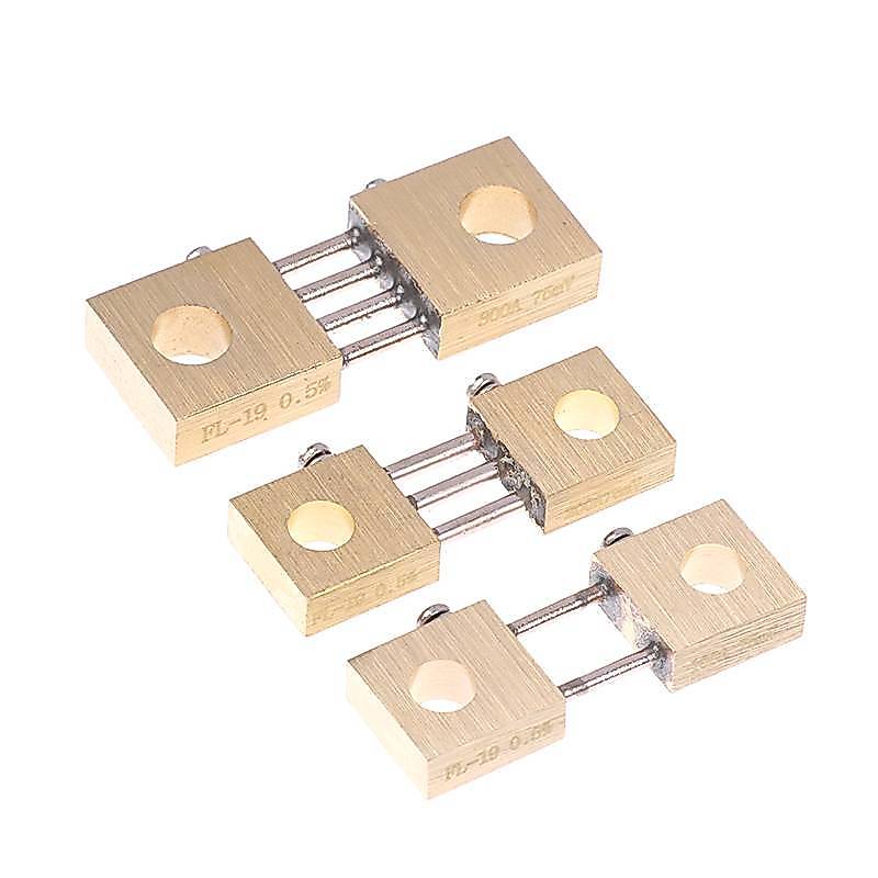 A & Y FL-19 Shunt 300A 200A 100A 75mV DC Ampe kế Điện trở Shunt cho Đồng hồ đo dòng điện kế kỹ thuật
