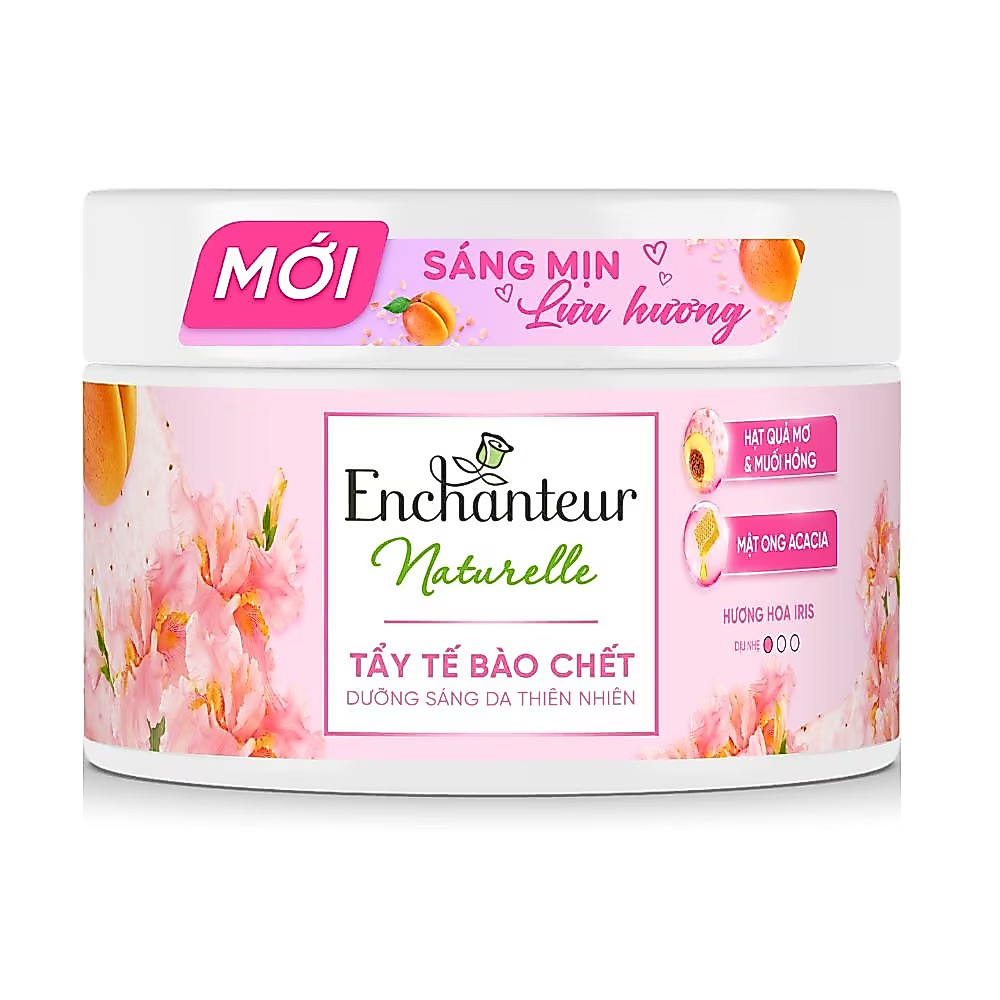 Tẩy tế bào chết Enchanteur hương hoa iris 250g - 08408