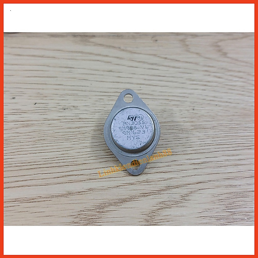 Sản phẩm Sò Sắt Malaysia 2N3055 To-3 15A/100v Hàng Tháo Máy Chất Lượng.