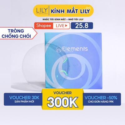 Tròng kính cận loạn chống chói Element Night mắt kính chống chói lóa từ đèn xe, chống UV400 chống ASX bảo vệ mắt