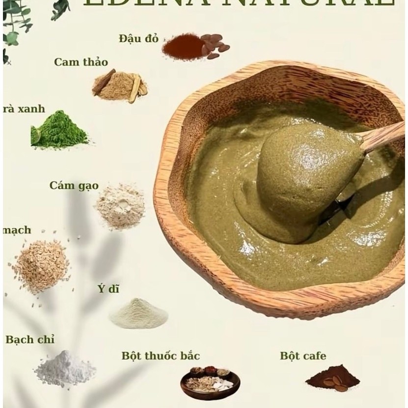 Bột THẢO MỘC  thiên nhiên Edena