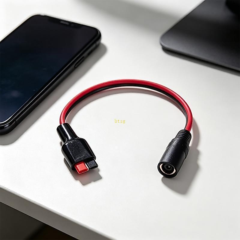 Cáp kết nối nguồn btsg Andersons sang DC8 0X2 0 Bộ chuyển đổi với dây đồng 14AWG và áo khoác PVC xây