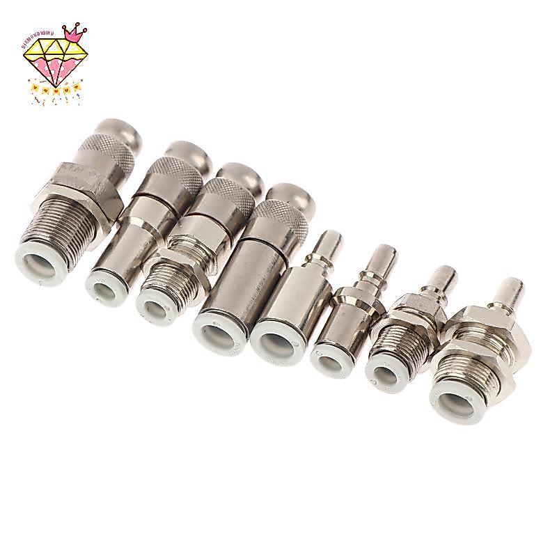 [DIAMONDWIND] Đầu nối ống PU Khớp khí quản KK2P KK2S 04H 06H 04E 06E 06E Qui Release cho máy Ứng dụn
